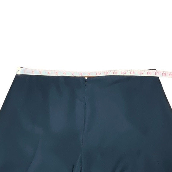 JOSEPH RIBKOFF 100% Easy Care Polyester Wide Leg Flat Front Dress Pants US Sz 14 - Picture 5 of 8